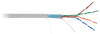 EC-UF004-5E-PVC-GY кабель NETLAN F/UTP 4 пары, (305 м/бухта), Кат.5e, внутр.305мPVC, одножильный, 100МГц, серый 