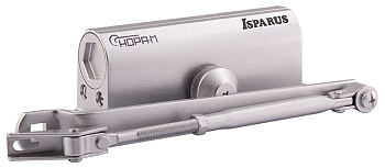 НОРА-М 430 ISPARUS (от 50 до 110 кг) доводчик морозостойкий (серебро) 