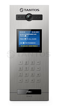 EasyBuild многоабонентская IP вызывная панель c 3,5" дисплеем Tantos
