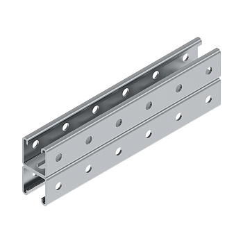 PR08.22695 Профиль STRUT двойной ПСД-41х41х6000 (2,0 мм) Промрукав
