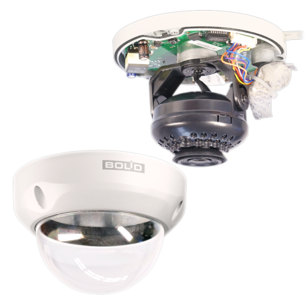 BOLID VCI-212 купольная уличная IP камера видеонаблюдения Болид