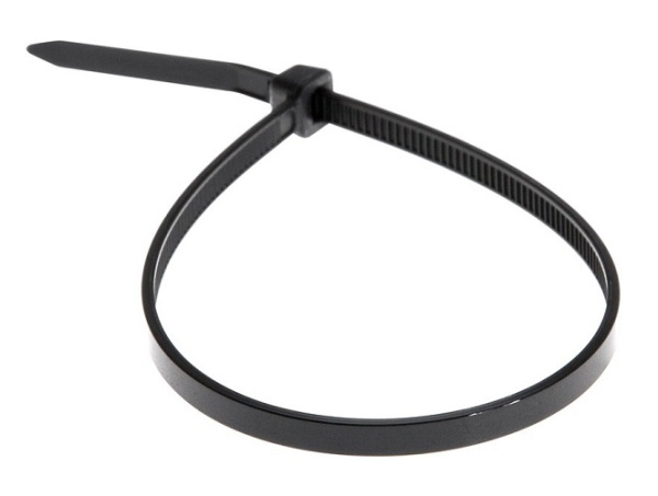 Хомут nylon 3,6х200 мм черный (07-0201) (100 шт/уп) REXANT	