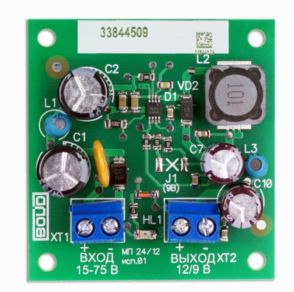 МП 24/12В (исп.01) модуль преобразователя Болид