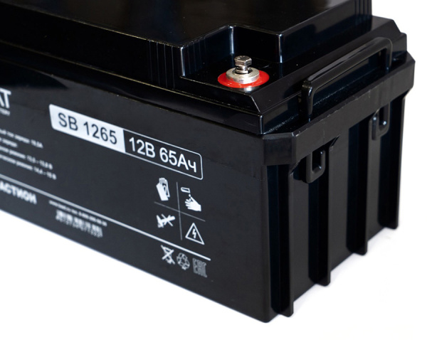 SKAT SB 1265 (2541) АКБ свинцово-кислотная тип AGM Бастион