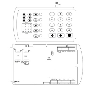 Mega Keyboard Light прибор охранный Ритм