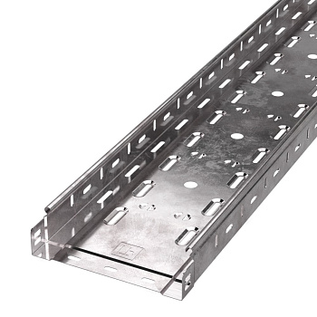 PR16.0008 лоток перфорированный Стандарт 200х50х3000 (0,8 мм) (12 м/уп) Промрукав