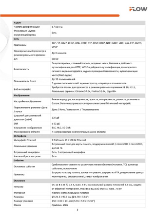 F-IC-1446CM(2.8mm) (Аналог DS-I452L(B)(2.8mm)) 4Мп уличная купольная IP-камера с гибридной Smart-подсветкой до 30м и технологией BrightVu iFlow