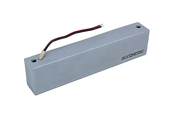 ML-295K замок электромагнитный с уголком (серебряный металлик) AccordTec