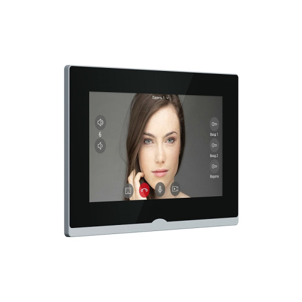 IMPULSE 7 IP WIFI BLACK (ver.4051) IP-видеодомофон с сенсорным дисплеем 7" NOVIcam