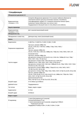 F-HR-2044 (Аналог DS-H204QA(B)) 4-х канальный гибридный HD-TVI регистратор c технологией SharpSense и AoC iFlow
