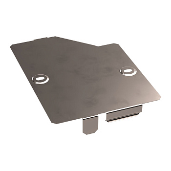 PR16.5905 Крышка переходника правого Стандарт INOX (AISI 409) 200х150 Промрукав