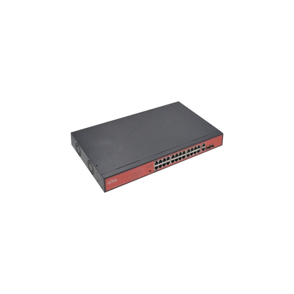 WI-PS526G v4 неуправляемый коммутатор 24 PoE порта Wi-Tek
