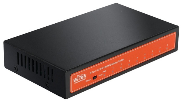 WI-SG108 12V сетевой коммутатор Wi-Tek