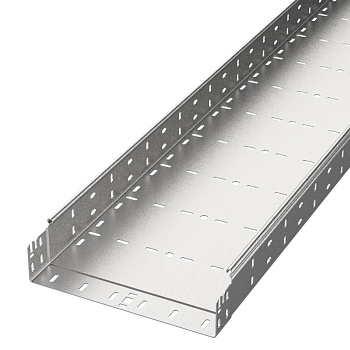 PR16.5076 лоток перфорированный Профи 300х80х3000 (2,0 мм) (6 м/уп) Промрукав