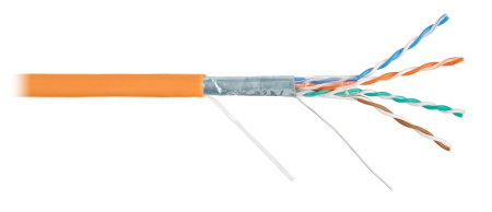 NKL 4200C-OR кабель NIKOLAN F/UTP 4 пары