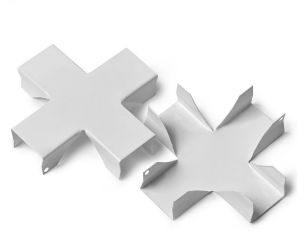 525-024 Накладка крестобразная плоская для ККМОМ 25х25 ПожТехКабель