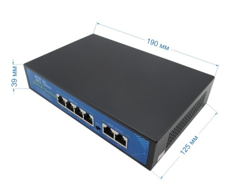 ST-S46POE (версия 4) PRO сетевой PoE коммутатор Space Technology