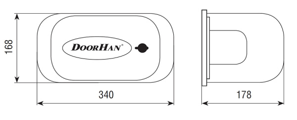DoorHan ARM-320PRO привод для распашных ворот DoorHan