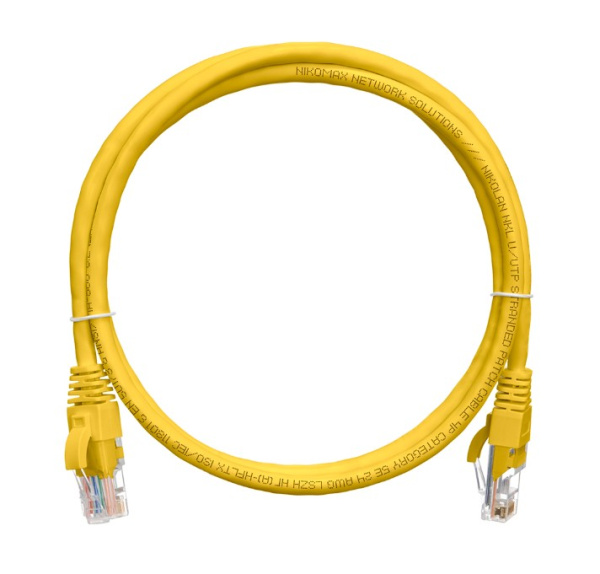 NMC-PC4UD55B-001-C-YL шнур U/UTP 4 пары NIKOMAX