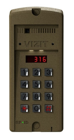 БВД-316FCP вызывная панель цветная VIZIT