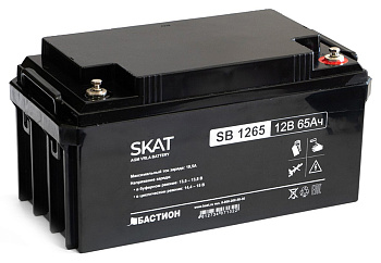 SKAT SB 1265 (2541) АКБ свинцово-кислотная тип AGM Бастион