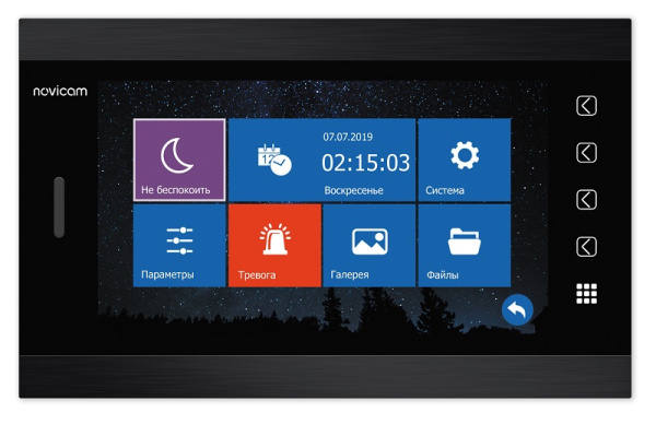 DARK MAGIC 10 HD (ver.4805) видеодомофон NOVIcam
