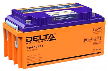 Аккумулятор Delta DTM 1265 I  