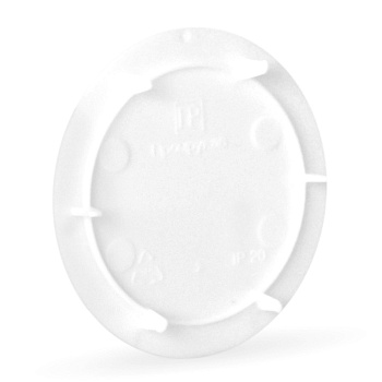 PR80.0003 крышка для коробки распределительной 80-0850 для с/п безгалогенная (HF) 76х42 (415шт/кор) Промрукав