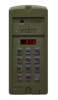 БВД-316F вызывная панель аудиодомофона VIZIT
