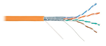 NKL 4200C-OR кабель NIKOLAN F/UTP 4 пары