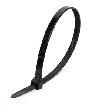 Стяжки нейлоновые КСС 4х300 (ч) (100 шт/уп) Fortisflex