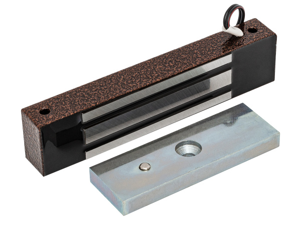 ML-180KB с планкой (коричневый) замок электромагнитный AccordTec