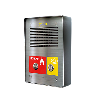 Sonar SNA-8521С подстанция, сетевая вызывная панель интеркома Sonar