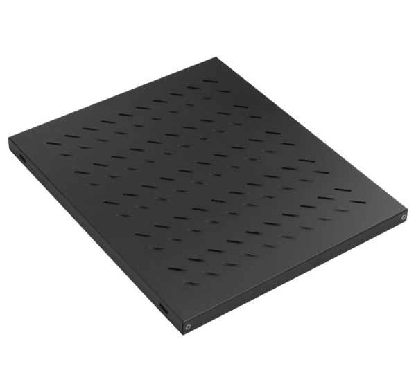 DR-421111 полка стационарная 19", для шкафов черная Datarex