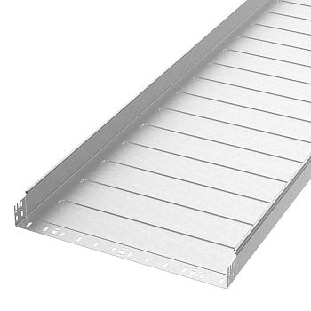 PR16.12824 лоток неперфорированный Профи 600х80х6000 (1,0 мм) (12 м/уп) Промрукав