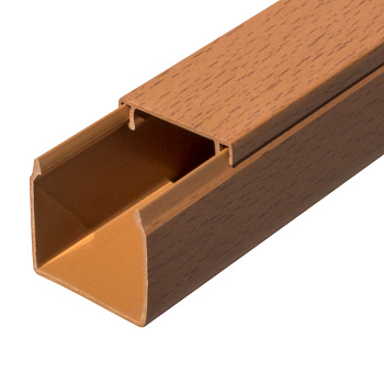 PR.025441 Кабель-канал бук 2-й замок 40х40 мм (60м/уп) Промрукав