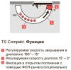 TS Compakt доводчик дверной  (коричневый)