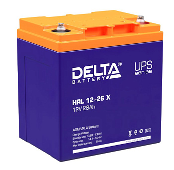 Аккумулятор Delta HRL 12-26 X