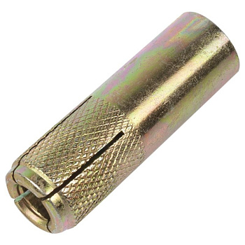 PR08.6811 анкер забивной стальной оцинкованный (цанга) М16 20х65 (25шт/уп) Промрукав