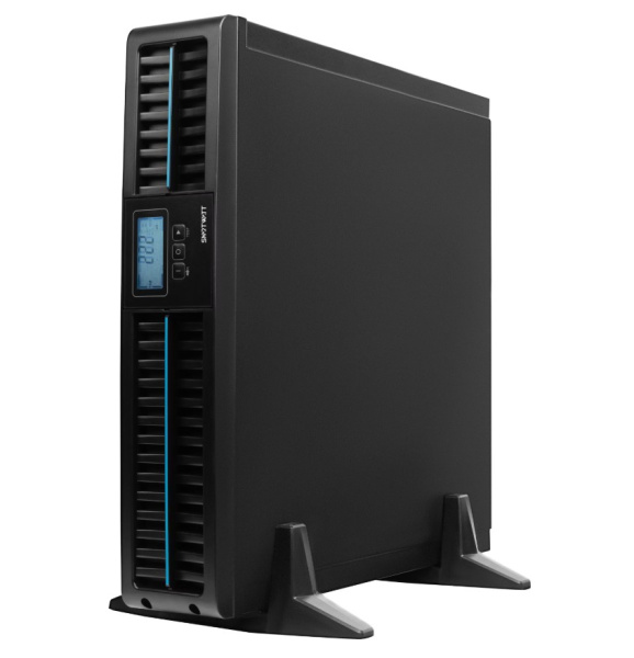 UPS DATA PRO IEC 1kVA ИБП онлайн, чистый синус, мощность 1000/900 ВА/Вт, стоечный/напольный SMARTWATT