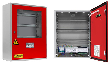 ШПС-24 исп.11 красная дверь шкаф пожарной сигнализации Болид