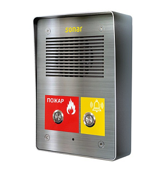 Sonar SNA-8521CR подстанция сетевая вызывная панель интеркома, с реле Sonar