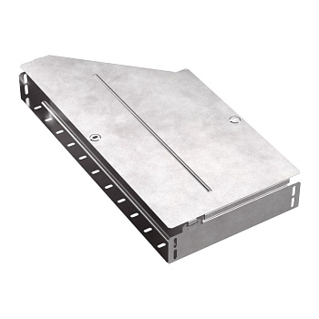 PR16.0734 Переходник правый с крышкой Стандарт 600х400х80 Промрукав