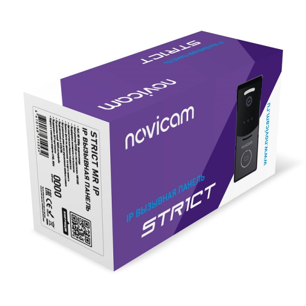 STRICT MR IP BLACK (ver.4052) IP-вызывная панель NOVIcam