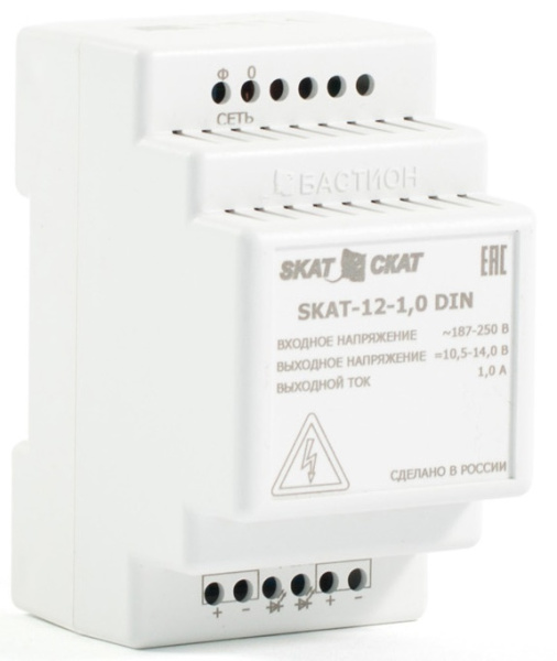 SKAT-12-1.0-DIN источник вторичного электропитания резервированный