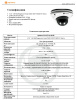 IP-S075.0(2.8)MP уличная купольная всепогодная IP-камера видеонаблюдения с встроенным микрофоном Optimus