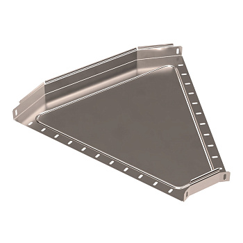 PR16.3482 Угол горизонтальный 45 градусов Стандарт INOX (AISI 409) 600х50 Промрукав