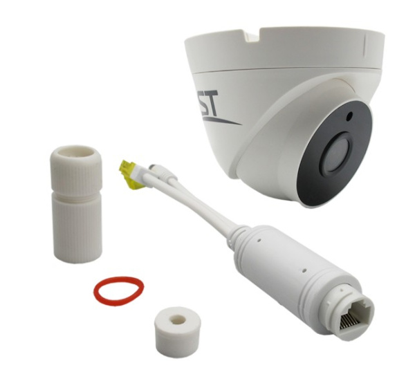 ST-SX4542 POE LIGHT 4Мп (3,6мм) купольная внутренняя IP-камера видеонаблюдения Space Technology