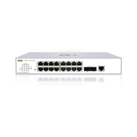 WI-CMS318GF коммутатор управляемый L2, порты 16 100/1000Base-TX + 2 SFP Wi-Tek
