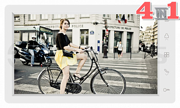 Amelie HD SE (White) монитор цветного видеодомофона Tantos